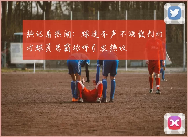 热记看热闹：球迷齐声不满裁判对方球员恶霸称呼引发热议
