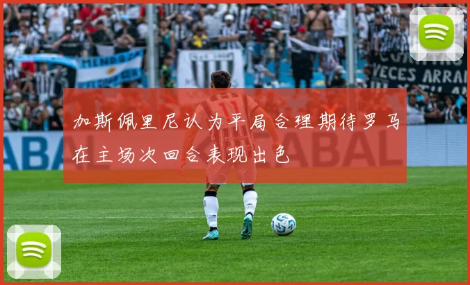 加斯佩里尼认为平局合理期待罗马在主场次回合表现出色